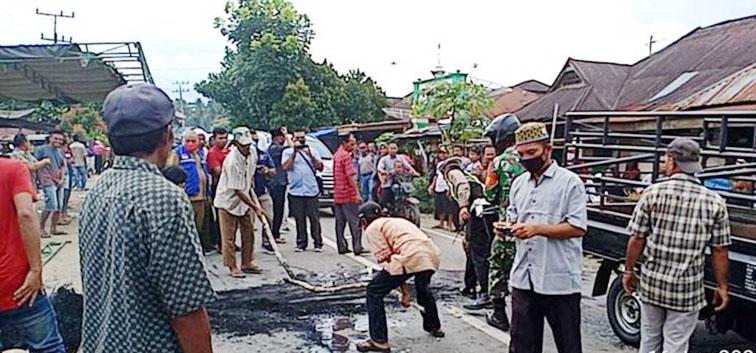 Kapolsek Siabu, Polres Mandailing Natal, Iptu Ayub Nasution