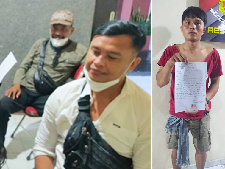 terduga pelaku terduga pelaku