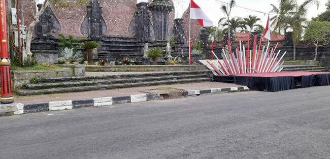 kondisi trotoar jalan lettu kanten