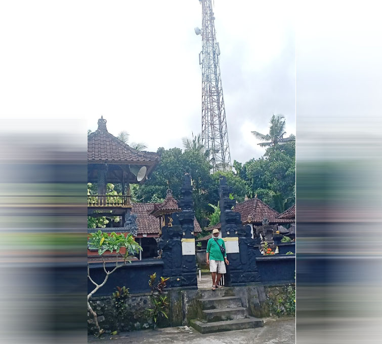 tower dekat pura