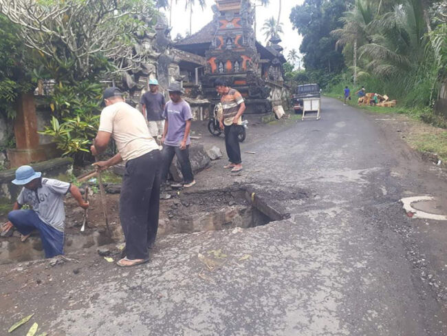 perbaikan gorong gorong