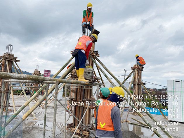 pengerjaan gedung mpp